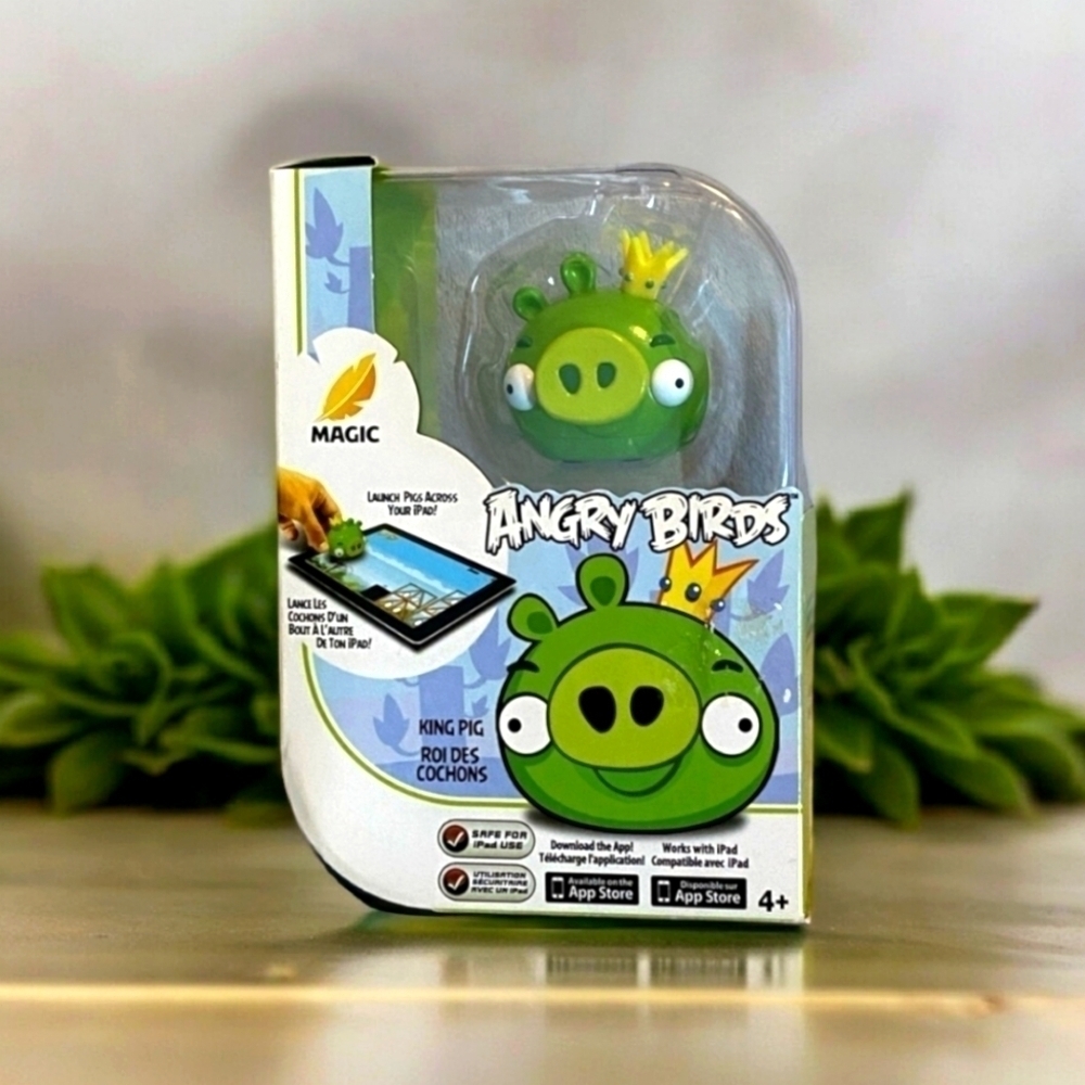 NEW Magic Angry Birds KING PIG Apptivity for iPad & BAD PIGGIES PC game Combo